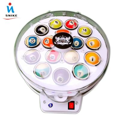 China Hot Sale Commercial Free Shipping 16Pcs Automatic Pool Ball Remover Billiard Balls Washing Machine By Airmail For Sale for sale