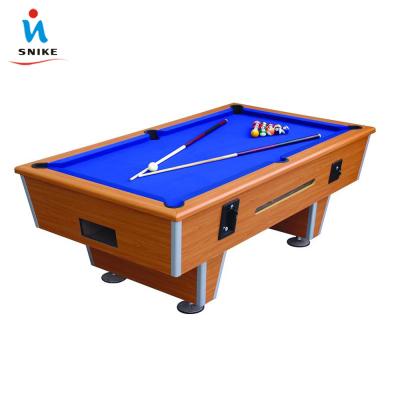 China 7ft coin operated billiard table made at slate factory for sale