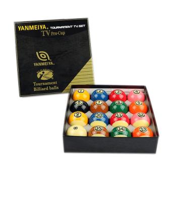 China Custom Resin Logo Billiard Ball and 8 Pool Ball for sale