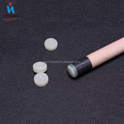 China High Quality PU Billiard Accessories 10mm Billiard Cue Tips OEM Cue Tips for sale