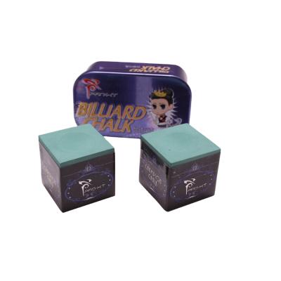 China Commercial Panxiaoting Chalk 2pcs Billiard Chalk Billiard Chalk for sale