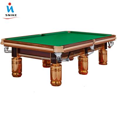 China Leather& Iron Largest Cheap Billiards Supplies L Shaped End Table And Second Hand Billiard Table 8ft Billiard Table for sale