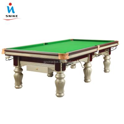 China Leather& Hot Sale 30mm Iron 9ft Piljardilaud Solid Slate Wood Pool Table For Sale for sale