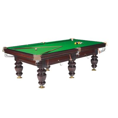 China Leather& Good Quality 8ft 9ft Iron Slate Cushion K55 Steel Rubber Billiard Tables For Sale for sale