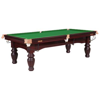 China Leather& Cheap 10ft iron bilardo table with pool cue case for sale for sale