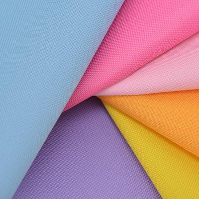 China 600D memory polyester oxford fabric with pu/pvc coated for tent and luggage for sale