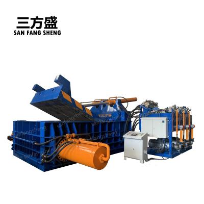 China Horizontal Hydraulic Scrap Car Y81-400 Car Baler Metal Baler Machine for sale