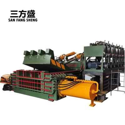 China Cultivates Y81-500 Horizontal Hydraulic Scrap Steel Iron Aluminum Metal Baler Baler Machine for sale