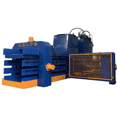 China machinery & EPA-63 Material Automatic Hydraulic Horizontal Waste Cardboard Paper Baler Baler Machine for sale