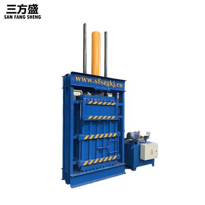 China machinery & Y82-25 Material Vertical Hydraulic Waste Paper Used Clothes Cardboard Baler Machine for sale