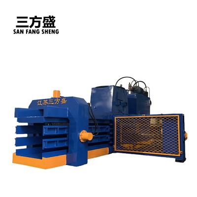 China Horizontal Waste Food Plastic Paper Baler Hydraulic Baler Machine for sale