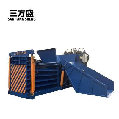 China machinery & EPM-80 Material Horizontal Waste Plastic Carton Baler Hydraulic Paper Packing Press Machine for sale