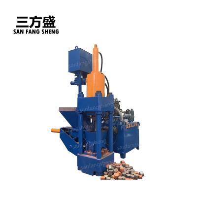 China Y83-250 Hydraulic Aluminum Copper Scrap Metal Steel Wood Chips Brquetting Press Machine Workshop Repairs for sale