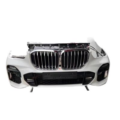 China Plastic auto spare parts use for BMW G05 X5 2016-2023 body kit face assembly front bumper assembly for sale