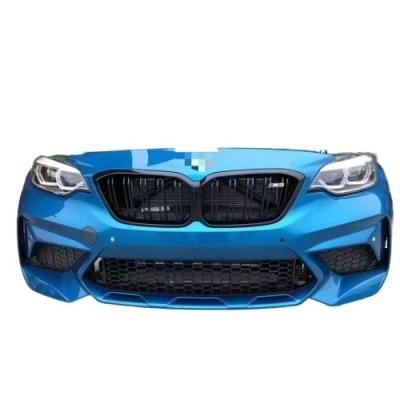 China Plastic Auto Spare Parts For BMW M2 M2 Model Body Face Assembly Front Bumper Assembly for sale