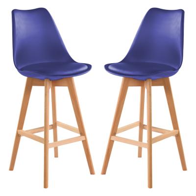 China Comfortable Bar Stool Double Sofa Stool Modern Ergonomic Design Kitchen Chair for sale