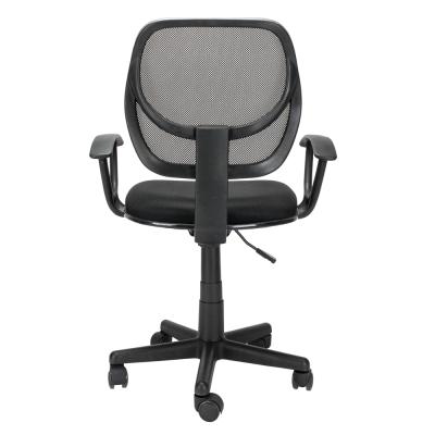 China Home Office Adjustable Room (Waist) Use Nylon Mesh Chair Black 5 Star Feet for sale