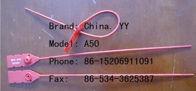 China security plastic strip seal for sale