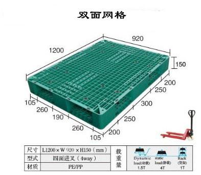 China Double mesh plastic tray for sale