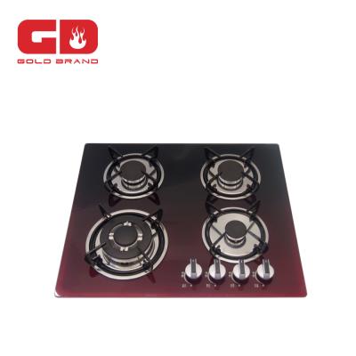 China Ceramic / Glass Gas Cookers 60cm Tempered Glass Hob for sale