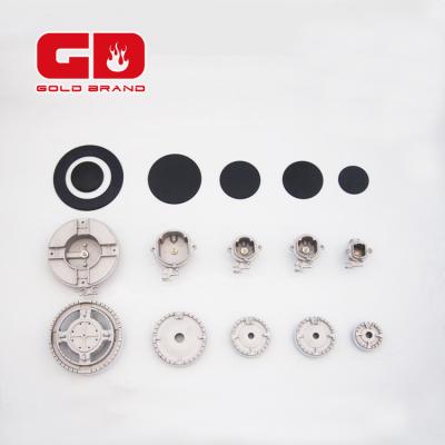 China Gas Stove Matching Burner Heat Resistance Parts / Gas Stove ABCCD Parts for sale