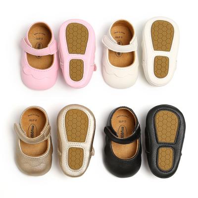 China Latest Baby Kids Lightweight Hot Selling Pre Walker Baby Shoes Infant Soft Leather Shoes for sale