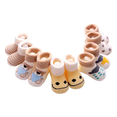 China 083 (free samples stock wholesale) antibacterial baby boy and girl cotton toddler antibacterial soft t socks for sale