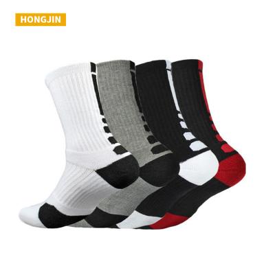 China HJ-I-0034 Antibacterial Boys Gym Socks Mens Sports Socks Men's Socks Sport for sale