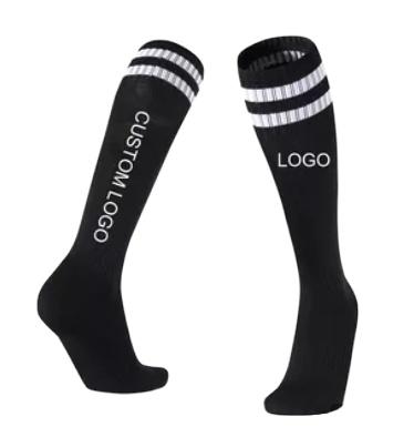 China Antibacterial Custom Football Socks Manufacturer Cheap Soccer Socks HJ-I-0138 Football Socks for sale