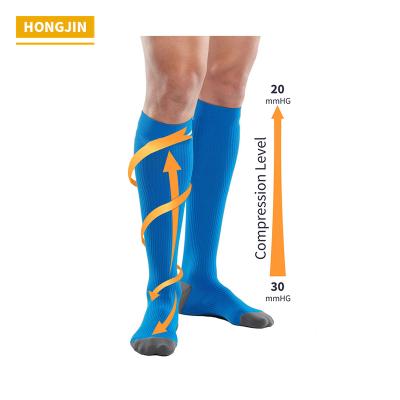 China Antibacterial Running Men's Compression Socks HJ-II-0209 Compression Socks Running for sale