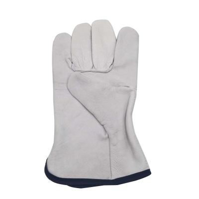 China Big Stitch Cheap Leather Work Glove Leather for sale