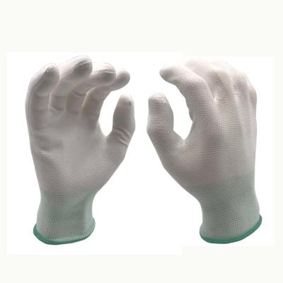 China Fexible PU Palm Coated Electric Gloves for sale