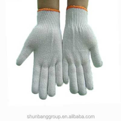 China Anti-Slip Cheap Cotton Knitted Cotton Hand Gloves Work for sale