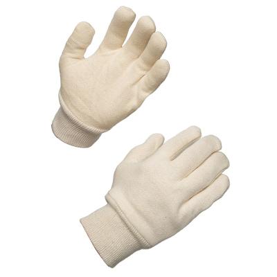 China Comfortable cotton gloves in skin color for sale