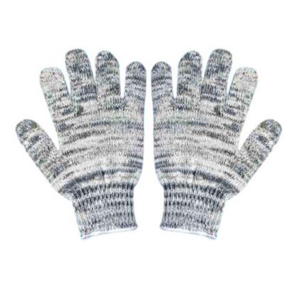 China Comfortable Cotton Knitted Safety Work Gloves for sale