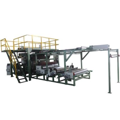 China Non-bubble Cloth Bonding Machine Cloth To Cloth With Hot Melt Adhesive Base And PU Adhesive Double Base Use for sale