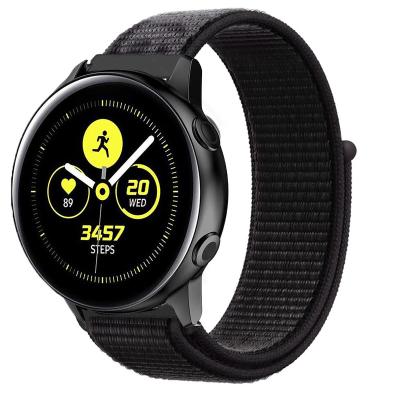 China Replacement Watch Band 22mm Nylon 20mm Watch Band For Samsung Galaxy Watch 4 Classic 3 Strap 46mm 42 2 Speed ​​S3 Active Watch String 45mm 46mm 42mm for sale