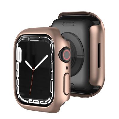 China Tianyi Watch Accessories PC Shockproof Anti-scratch Frame Protector Watch Case For Apple Watch 7 45mm 41mm for sale