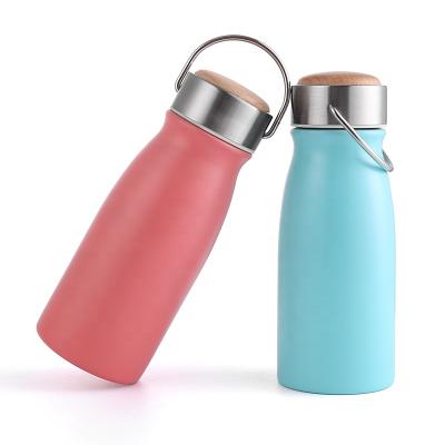 China PORTABLE Custom Vacuum Flask Double Wall Drinks Thermal Insulated Stainless Steel Water Bottle for sale