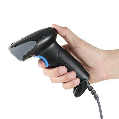 China 2D Barcode Cable Scanner with Support QR Code CMOS Reader for POS and Computer Scanner Warehouse Wireless A4 Barcode for sale