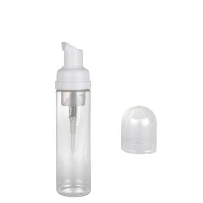 China Non Spill Pet Plastic Facial Cleanser Cosmetic Foam Pump Bottle for sale