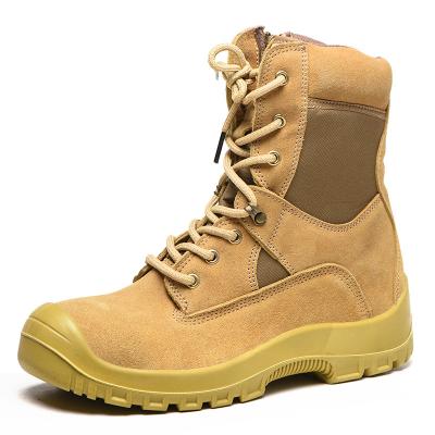 China Steel Toe S1P SRC Standard Advanced Steel Toe Desert Safety Boots for sale