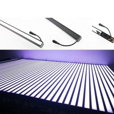 China Mirror Cover DMX LED Linear Light RGB Pixel Control 12W Linear Strip Light for sale