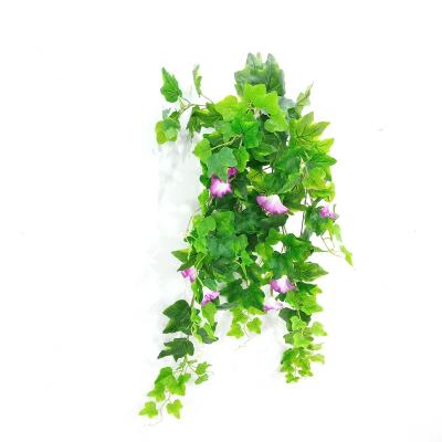 China Eco-friendly Simulation Decorative Plastic Bonsai Plants Artificial Morning Glory for sale