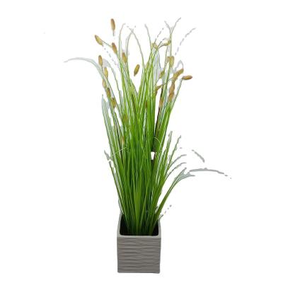 China Modern high quality plastic artificial simulation onion decorative grass for sale