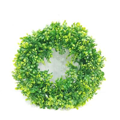 China Popular high quality simulation plants plastic decorative artificial grass ball for sale