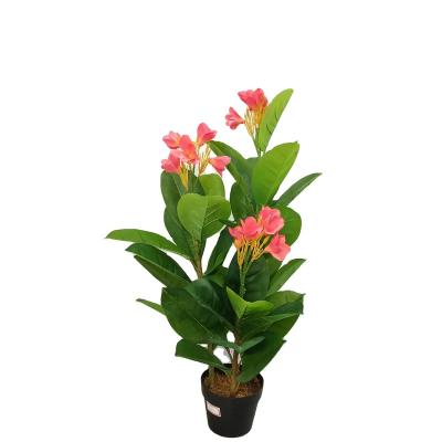 China Hot Selling Popular Artificial Plants Flower Bonsai Bird Of Paradise Plastic Decorative for sale