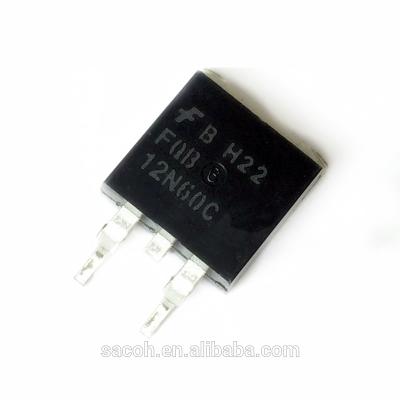 China Power Supply FQB12N60C FQB12N60 12N60C 12N60 TO-263 12A 600V Power MOSFET Transistor for sale