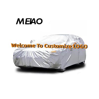 China 2022 Meiao 190T Polyester Full Body Car Cover Sports SUV Sedan UV Protection Waterproof Dustproof Car Cover for sale