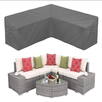 China 600D Oxford Cloth Anti-UV Furniture Cover For Outdoor Table Chair Patio Sofa Waterproof Furniture Cover for sale